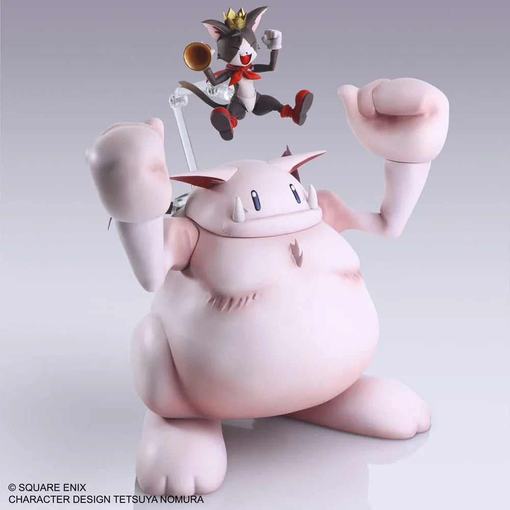 Final Fantasy VII Bring Arts Actionfiguren Set Cait Sith & Fat Moogle - Smalltinytoystore
