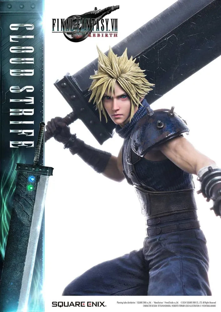 Final Fantasy VII Rebirth Masterline Statue 1/4 Cloud Strife 68 cm - Smalltinytoystore