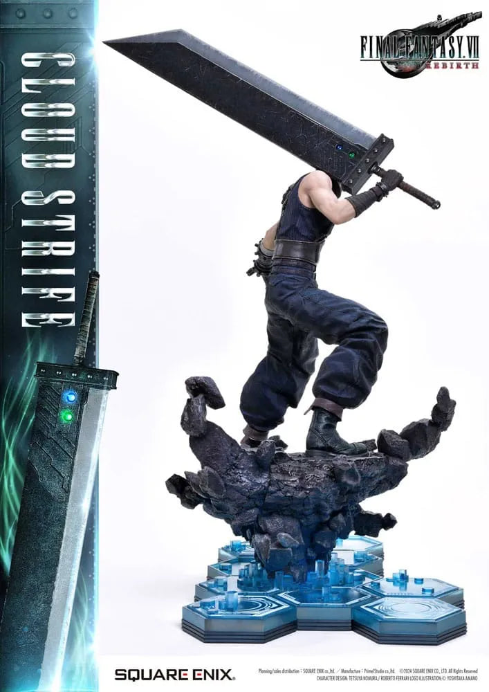 Final Fantasy VII Rebirth Masterline Statue 1/4 Cloud Strife 68 cm - Smalltinytoystore