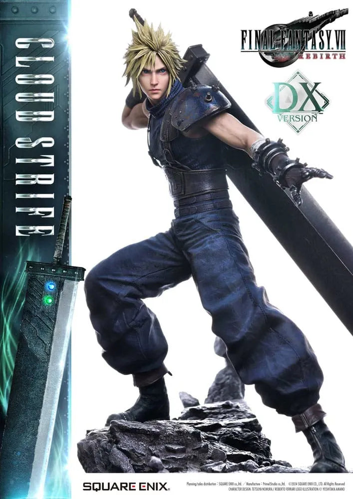 Final Fantasy VII Rebirth Masterline Statue 1/4 Cloud Strife Deluxe Ver. 68 cm - Smalltinytoystore