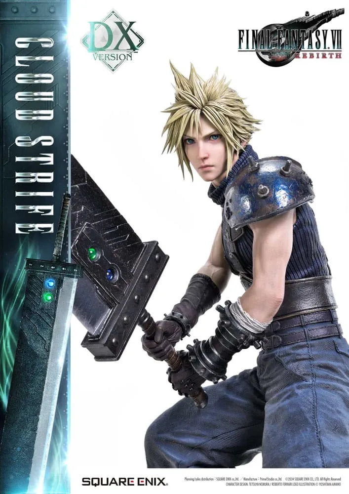 Final Fantasy VII Rebirth Masterline Statue 1/4 Cloud Strife Deluxe Ver. 68 cm - Smalltinytoystore