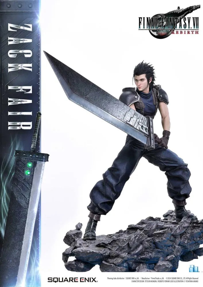Final Fantasy VII Rebirth Masterline Statue 1/4 Zack Fair 57 cm - Smalltinytoystore