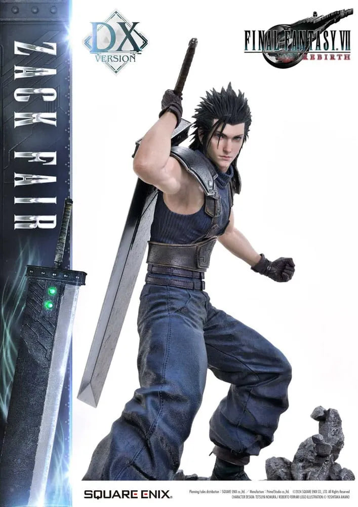 Final Fantasy VII Rebirth Masterline Statue 1/4 Zack Fair Deluxe Ver. 57 cm - Smalltinytoystore