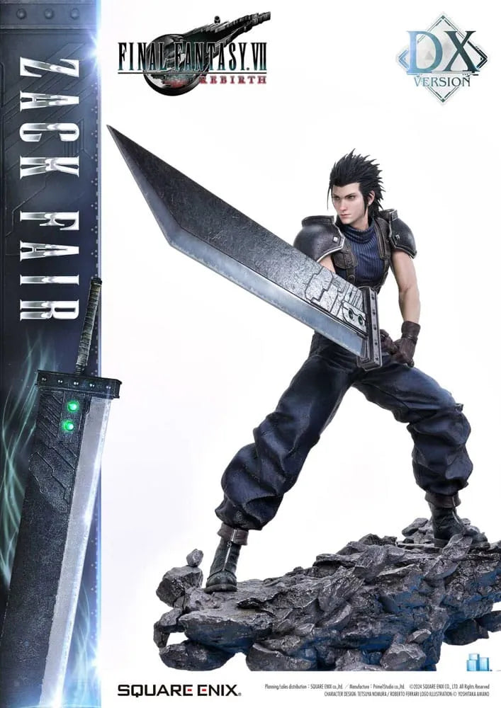 Final Fantasy VII Rebirth Masterline Statue 1/4 Zack Fair Deluxe Ver. 57 cm - Smalltinytoystore