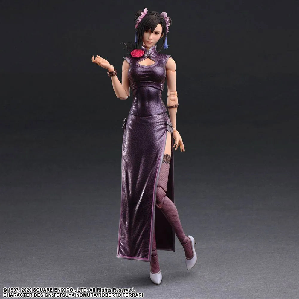 Final Fantasy VII Remake Play Arts Kai Actionfigur Tifa Lockhart Sporty Dress Ver. 25 cm - Smalltinytoystore