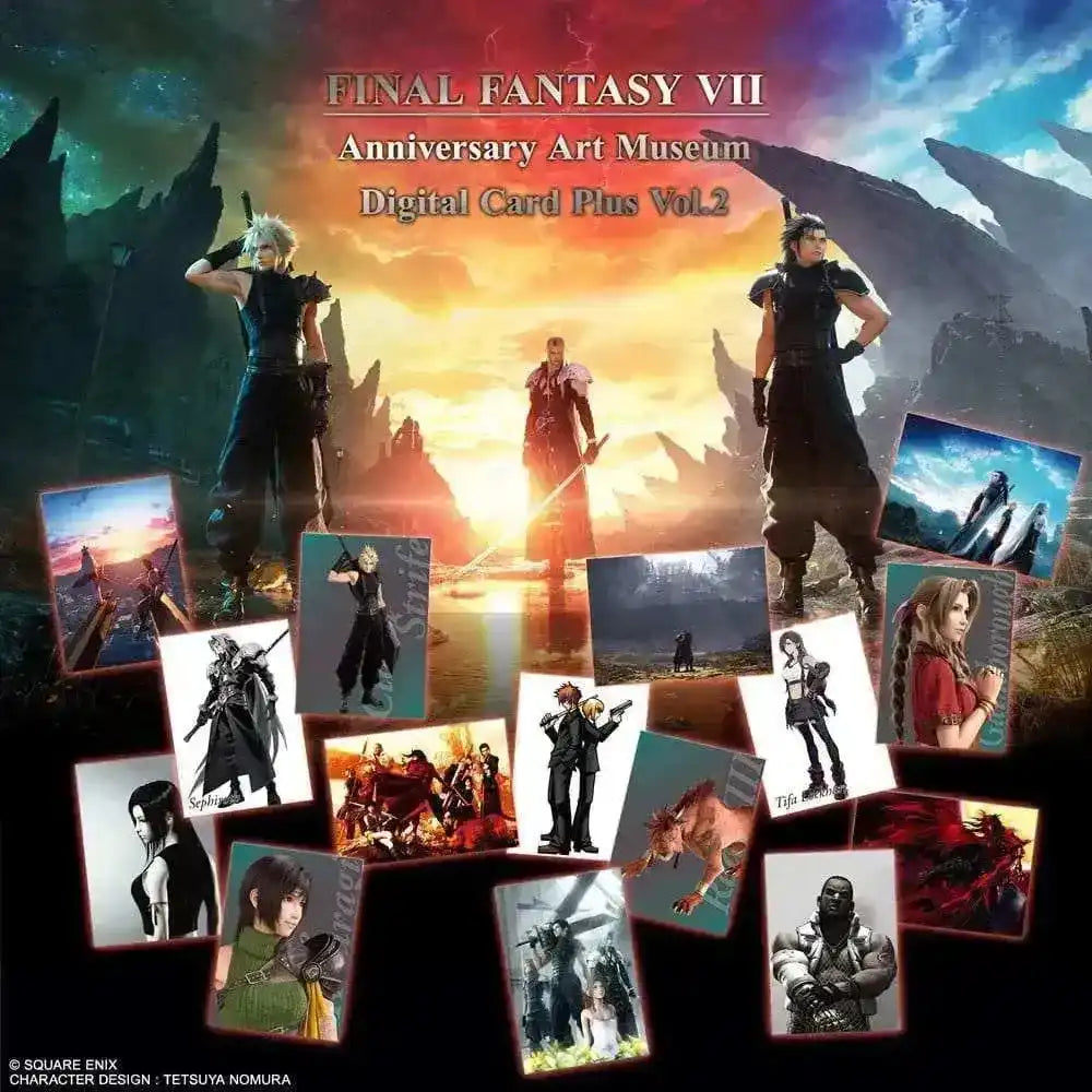 Final Fantasy VII TCG Anniversary Art Museum Digital Card Plus Vol. 2 Booster Display (20) *Englische Version* - Smalltinytoystore