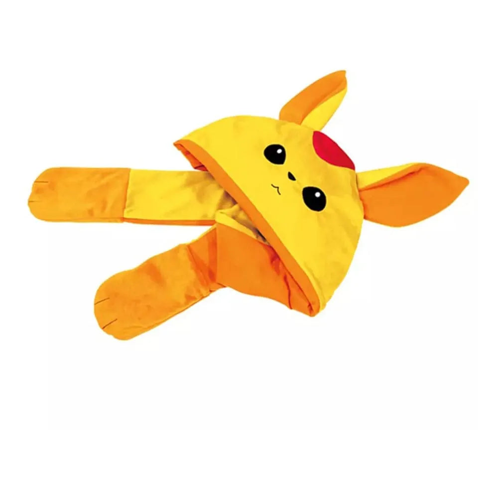 Final Fantasy XIV Schal mit Kapuze Carbuncle Topaz - Smalltinytoystore