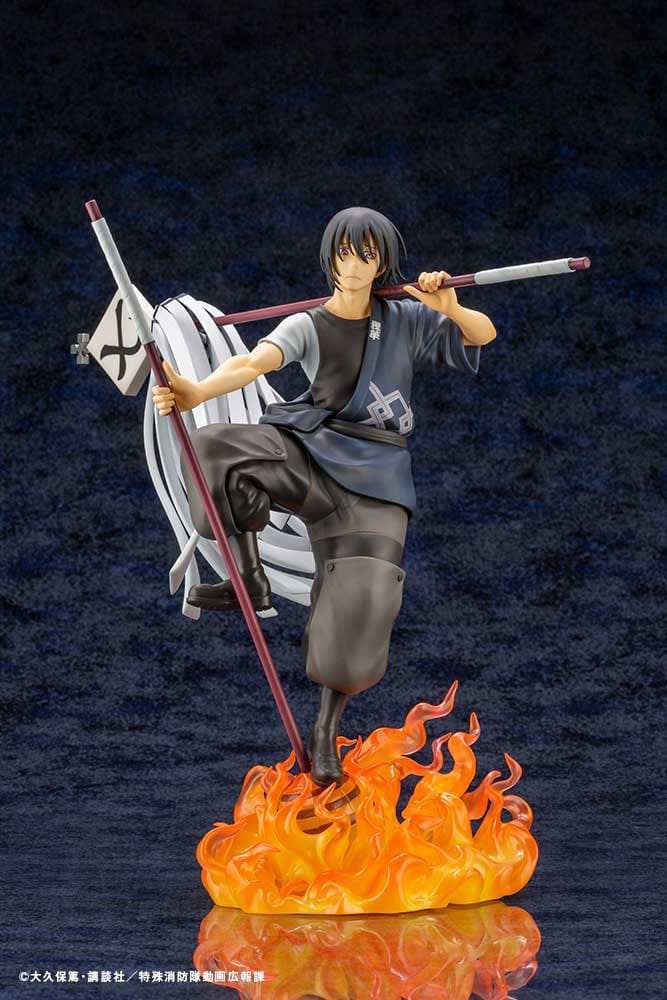 Fire Force ARTFX J Statue 1/8 Shinmon Benimaru 28 cm - Smalltinytoystore