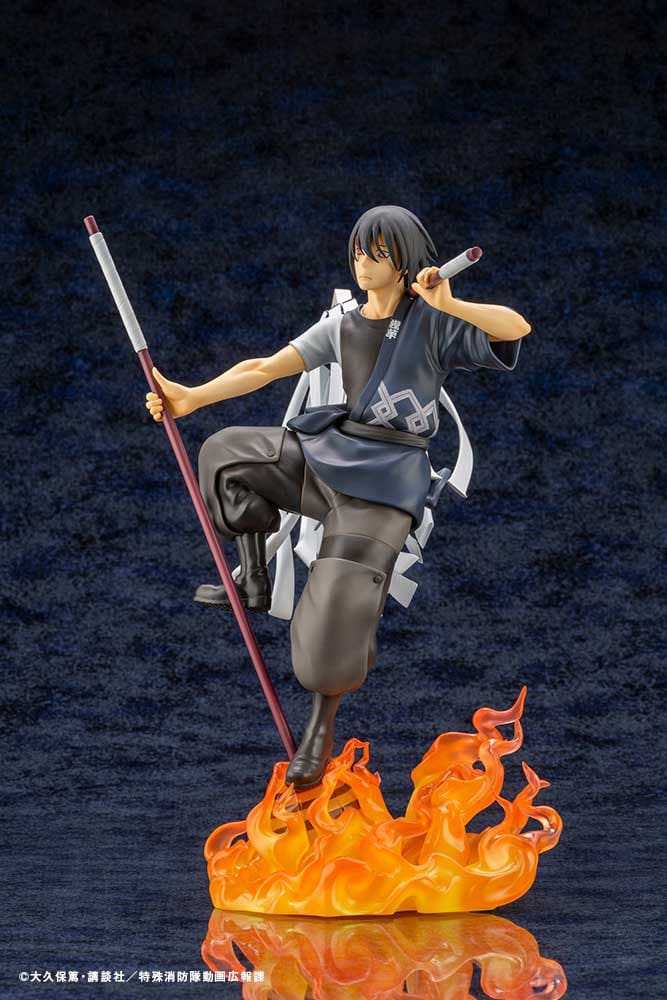 Fire Force ARTFX J Statue 1/8 Shinmon Benimaru 28 cm - Smalltinytoystore