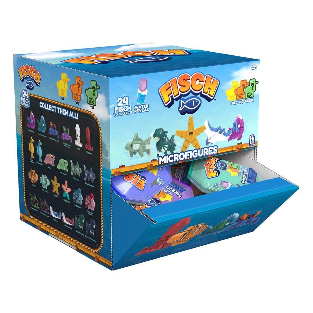 Fisch Minifiguren 5 cm Display (24) - Smalltinytoystore