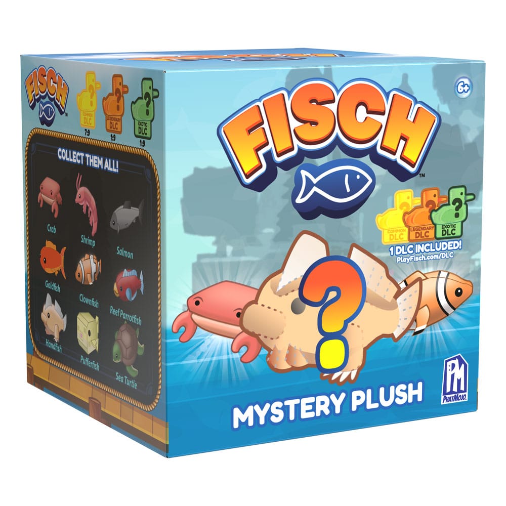 Fisch Plüschfiguren 10 cm Display (9) - Smalltinytoystore