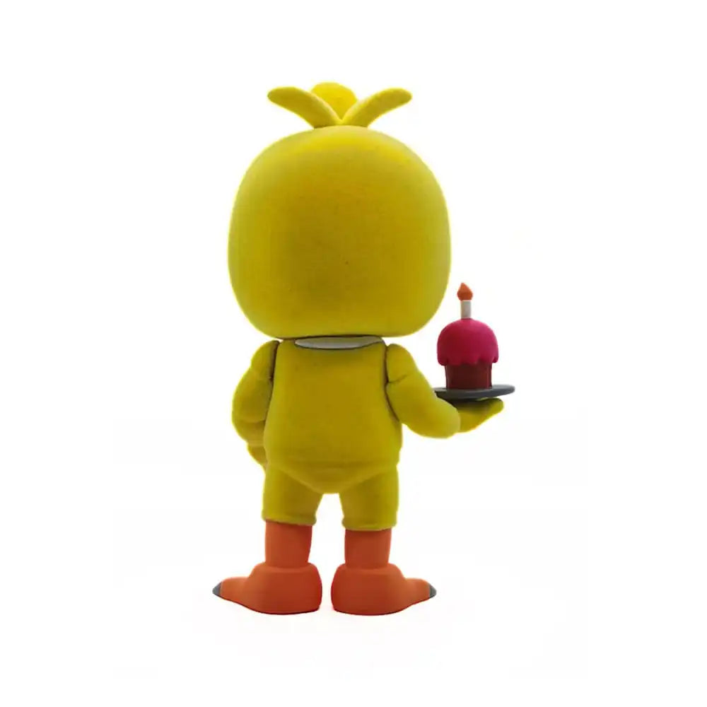 Five Night's at Freddy Vinyl Figur Chica Flocked 12 cm - Smalltinytoystore