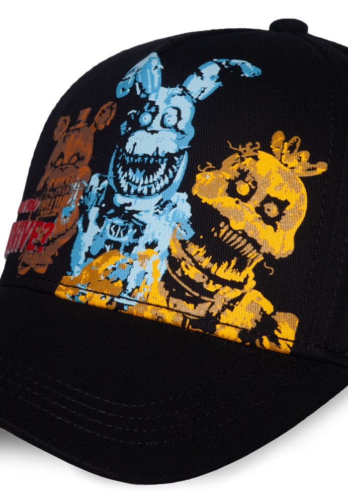 Five Nights at Freddy's Baseball Cap Can You Survive - Smalltinytoystore