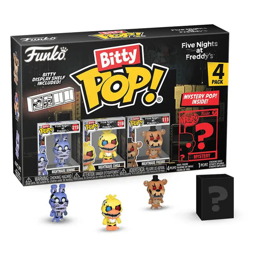 Five Nights at Freddy's Bitty POP! Vinyl Figuren 4er-Pack Nightmare Bonnie 2,5 cm - Smalltinytoystore