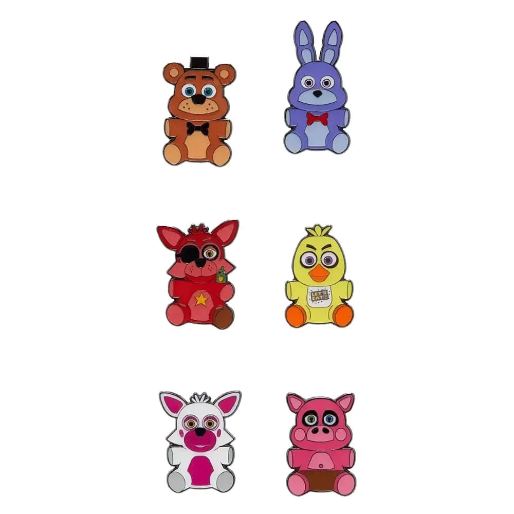 Five Nights at Freddy's Loungefly Ansteck-Pins Blind Character Display (12) - Smalltinytoystore