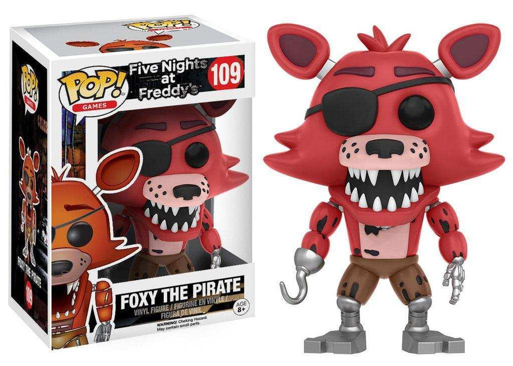 Five Nights at Freddy's POP! Games Vinyl Figur Foxy The Pirate 9 cm - Smalltinytoystore