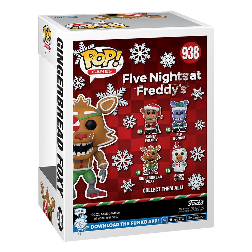 Five Nights at Freddy's POP! Games Vinyl Figur Holiday Foxy 9 cm - Smalltinytoystore
