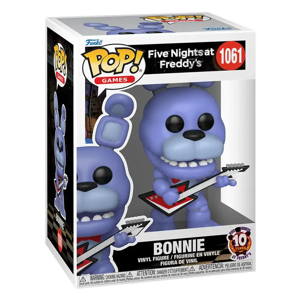 Five Nights at Freddy's POP! Vinyl Figur 10th Anniversary - Bonnie 9 cm - Smalltinytoystore
