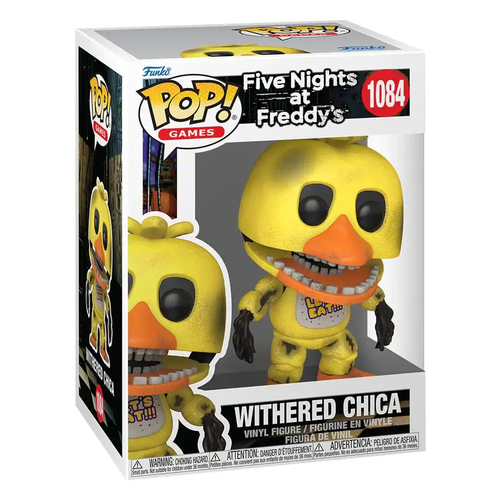 Five Nights at Freddy's POP! Vinyl Figur Withered Chica 9 cm - Smalltinytoystore