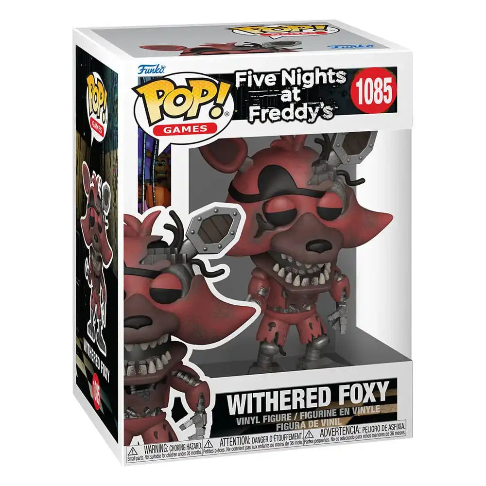 Five Nights at Freddy's POP! Vinyl Figur Withered Foxy 9 cm - Smalltinytoystore