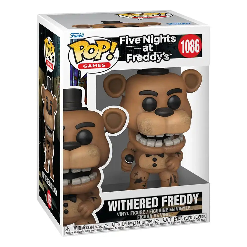 Five Nights at Freddy's POP! Vinyl Figur Withered Freddy 9 cm - Smalltinytoystore