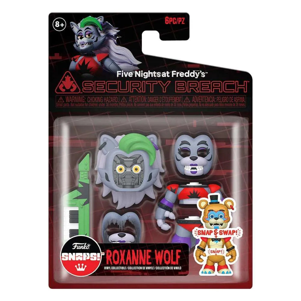Five Nights at Freddy's Snap Actionfigur Glamrock Roxanna 9 cm - Smalltinytoystore
