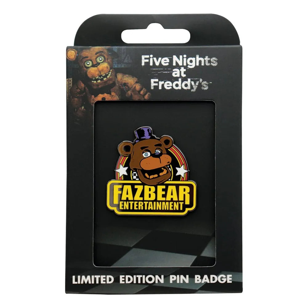 Five Nights at Freddy´s Ansteck-Pin Fazbear Entertainment Limited Edition - Smalltinytoystore
