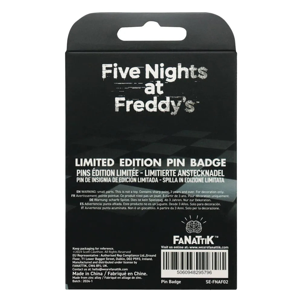 Five Nights at Freddy´s Ansteck-Pin Fazbear Entertainment Limited Edition - Smalltinytoystore