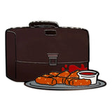 Five Nights at Freddy´s Ansteck-Pin MatPat Doug´s Briefcase 5 cm - Smalltinytoystore