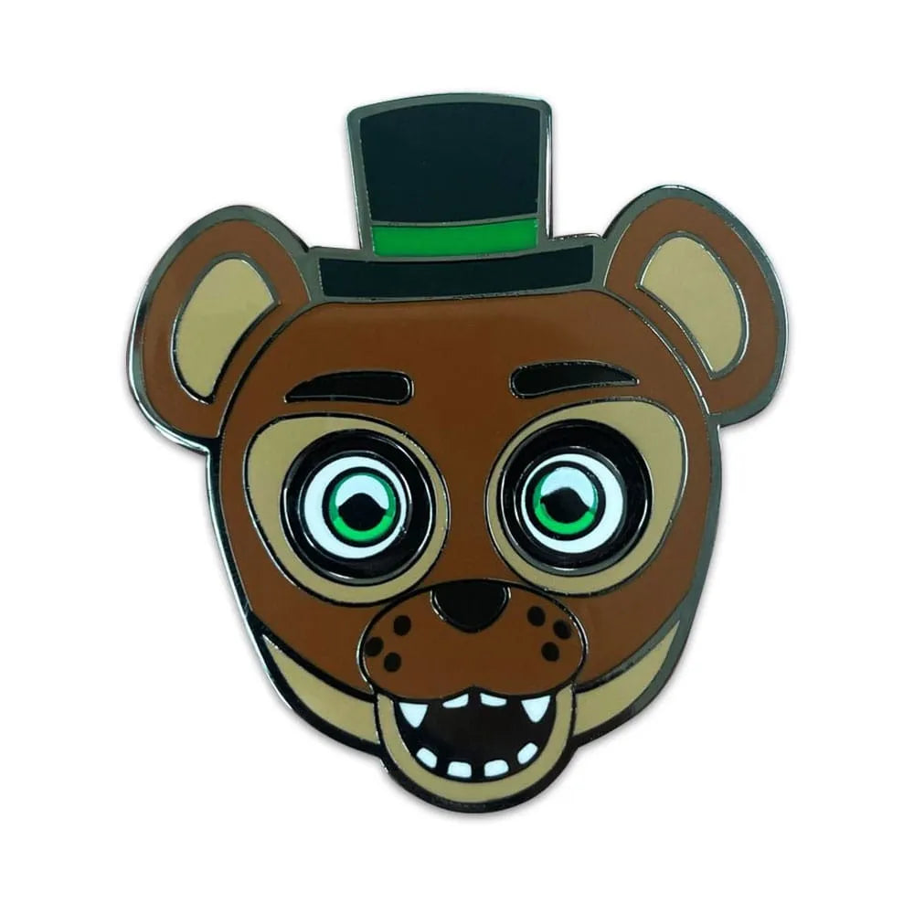 Five Nights at Freddy´s Ansteck-Pin Popgoes The Weasel Glow in the Drak Spinning 5 cm - Smalltinytoystore