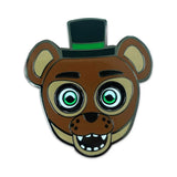 Five Nights at Freddy´s Ansteck-Pin Popgoes The Weasel Glow in the Drak Spinning 5 cm - Smalltinytoystore