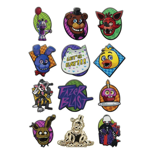 Five Nights at Freddy´s Ansteck-Pins Display Mystery Pin Badge (12) - Smalltinytoystore