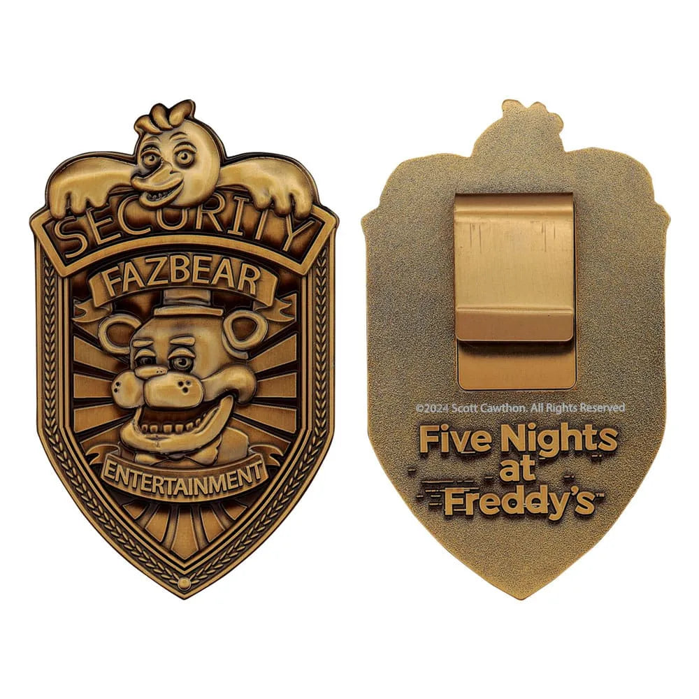 Five Nights at Freddy´s Replik Security Badge - Smalltinytoystore
