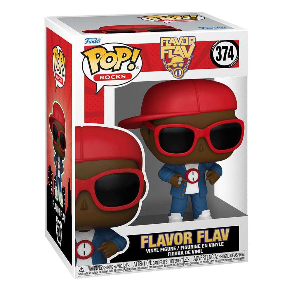 Flavor Flav POP! Rocks Vinyl Figur Flavor of Love 9 cm - Smalltinytoystore