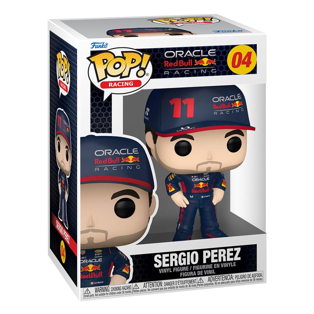 Formel 1 POP! Vinyl Figur Sergio Perez 9 cm - Smalltinytoystore