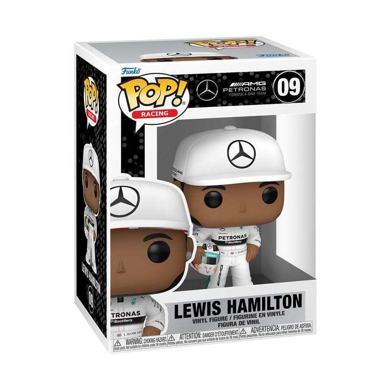Formula 1 POP! Racing Vinyl Figur Lewis Hamilton w/Helm 9 cm - Smalltinytoystore