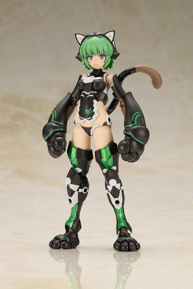 Frame Arms Girl Plastic Model Kit Magatsuki Cat Armor Ver. 16 cm - Smalltinytoystore