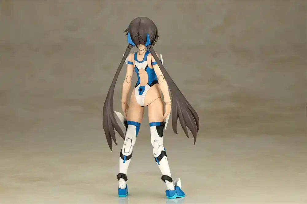 Frame Arms Girl Plastic Model Kit Stylet Swimsuit Blue Impulse Color Ver. 16 cm - Smalltinytoystore