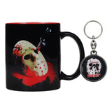 Freitag der 13. Geschenkbox Tasse & Schlüsselanhänger Jason's Mask