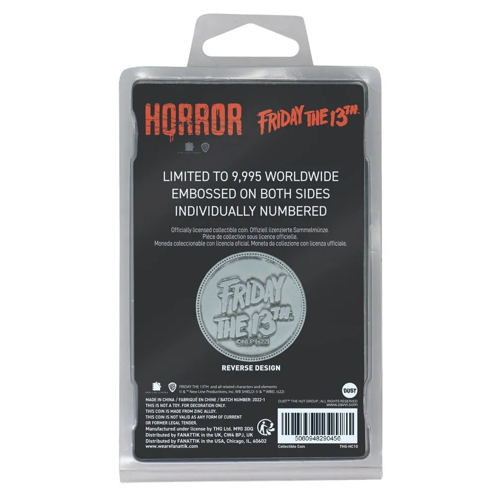 Freitag der 13. Sammelmünze Limited Edition - Smalltinytoystore