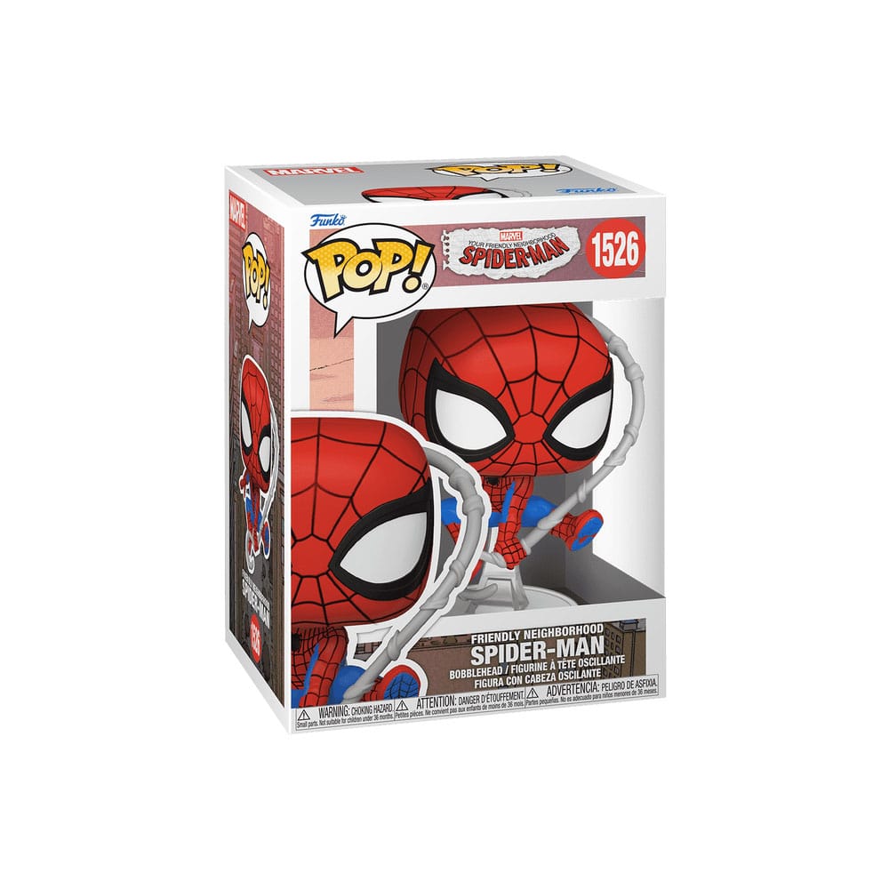 Friendly Neighborhood Spider-Man POP! Vinyl Figur Spider-Man(Final Suit) 9 cm - Smalltinytoystore