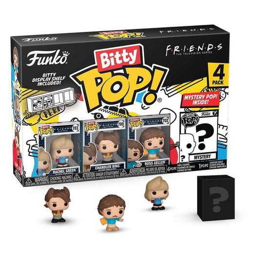 Friends Bitty POP! Vinyl Figuren 4er-Pack 80's Rachel 2,5 cm - Smalltinytoystore