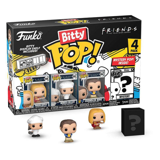 Friends Bitty POP! Vinyl Figuren 4er-Pack Phoebe 2,5 cm - Smalltinytoystore
