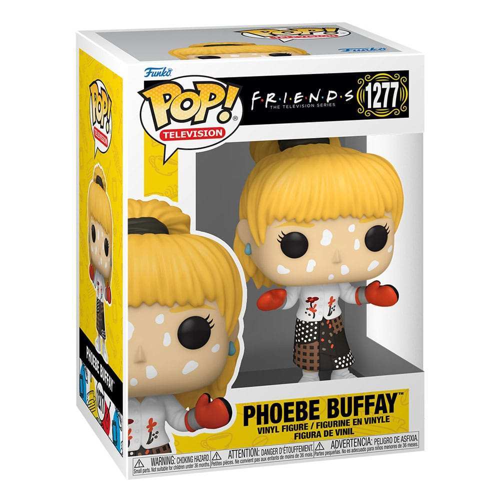 Friends POP! TV Vinyl Figur Phoebe w/ Chicken Pox 9 cm - Smalltinytoystore