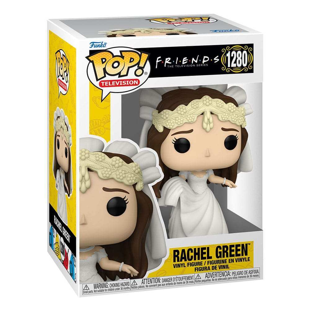 Friends POP! TV Vinyl Figur Wedding Rachel 9 cm - Smalltinytoystore