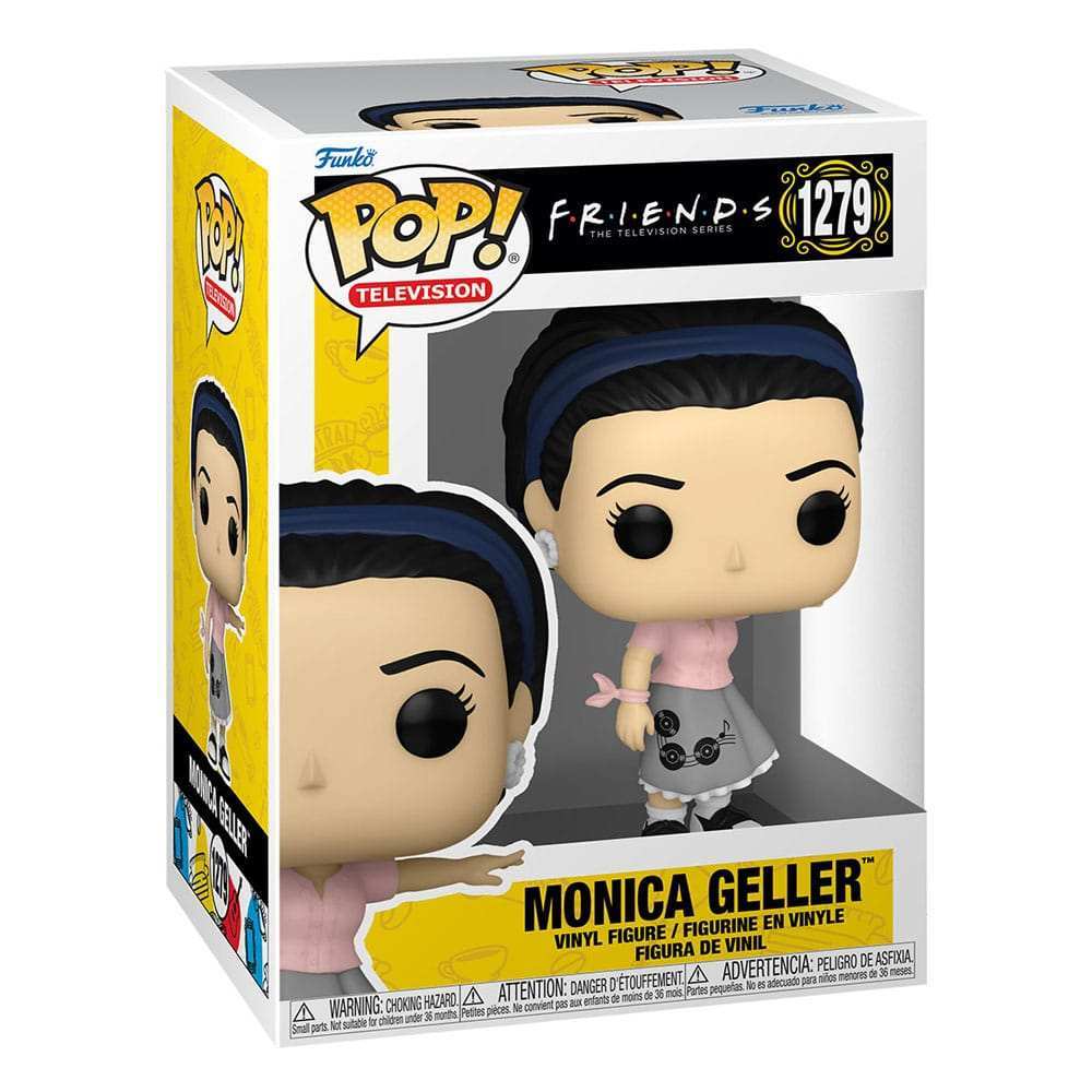 Friends POP! TV Vinyl Figuren Waitress Monica 9 cm Sortiment (6) - Smalltinytoystore