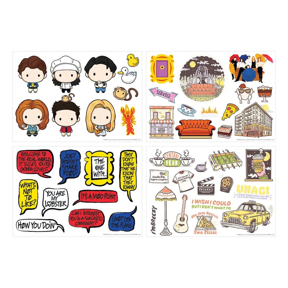 Friends Tech Sticker Pack - Smalltinytoystore