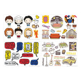 Friends Tech Sticker Pack - Smalltinytoystore