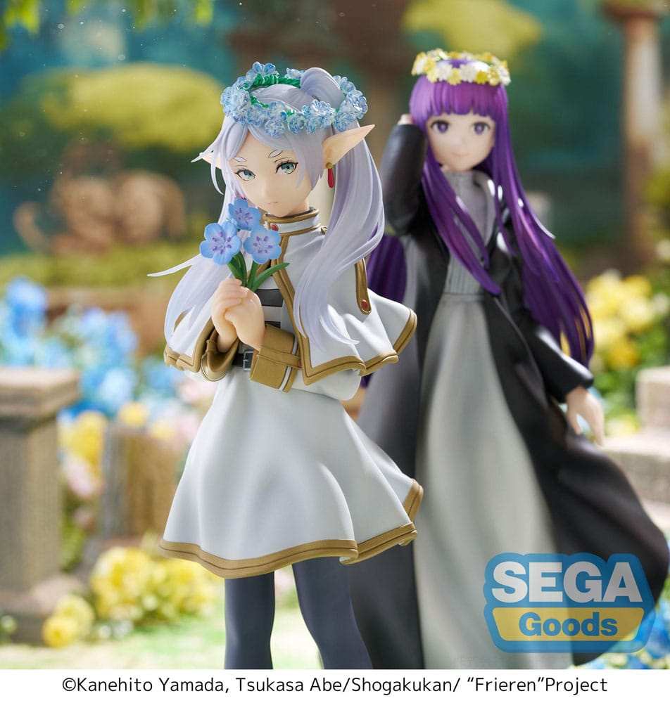 Frieren: Beyond Journey's End Luminasta PVC Statue Frieren Flower Garden 18 cm - Smalltinytoystore