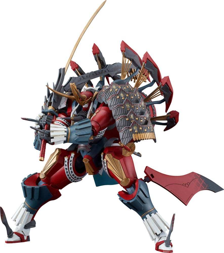 Full Metal Daemon Muramasa Moderoid Plastic Model Kit Third-generation Seishuusengou Uemon-no-jou Muramasa 16 cm (re-run) - Smalltinytoystore